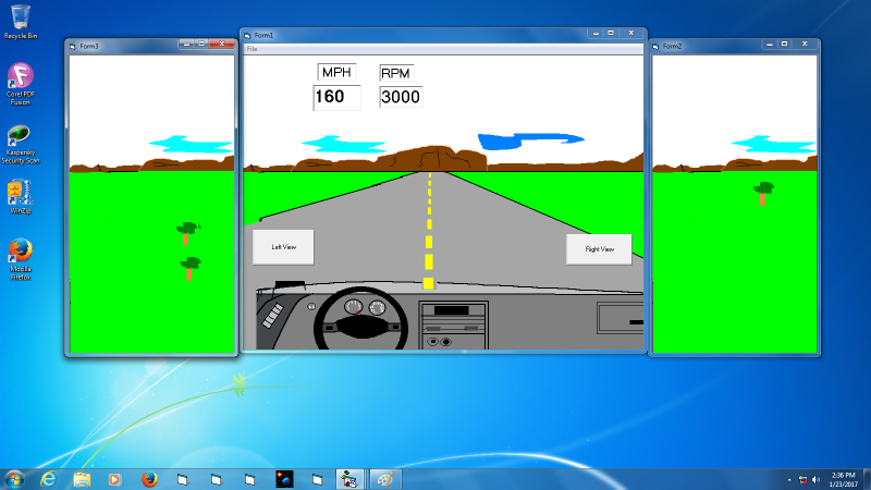 Motoring Driving Simulation