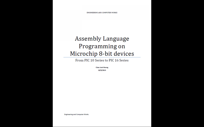 Assembly Language Programming  source codes for Microchip 8-bit from EC Works