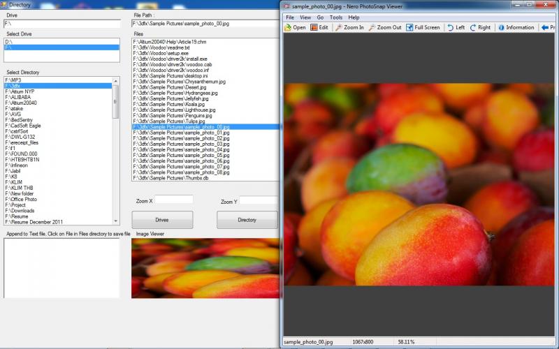 Directory and image Viewer