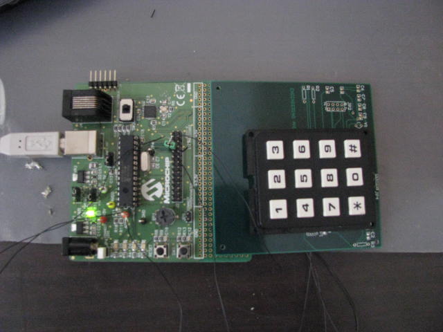 Control System and Keypad on Platform
