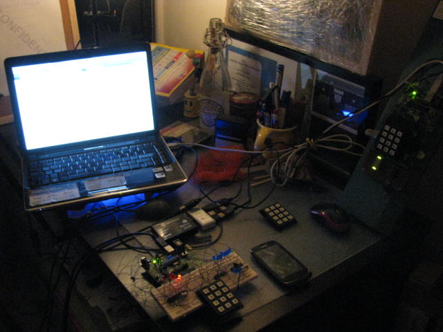 Two Control System and 2 Phone Applications via USB( 1 Computer)