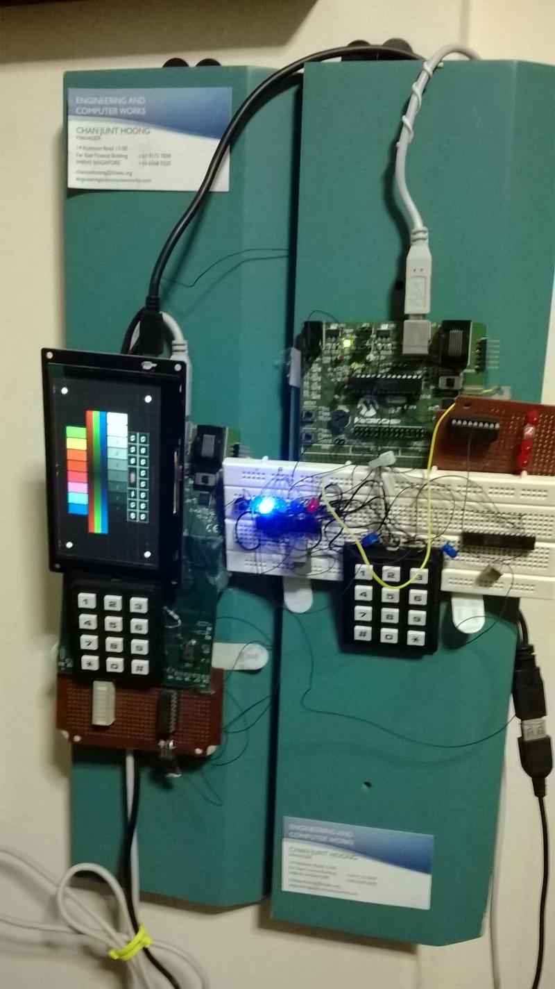 TFT Display with control system