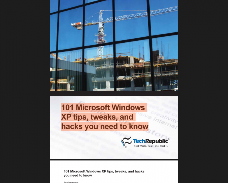 101 Microsoft Windows XP tips, tweaks, and hacks you need to know